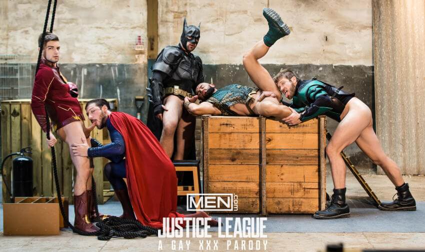 850px x 505px - Gay Porn Justice League | Gay Fetish XXX